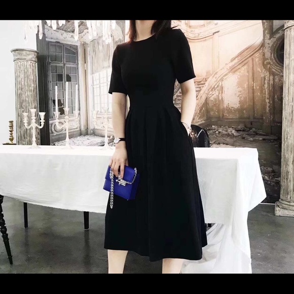 Semi formal Business Casual Black Dress - Picture 4 of 6